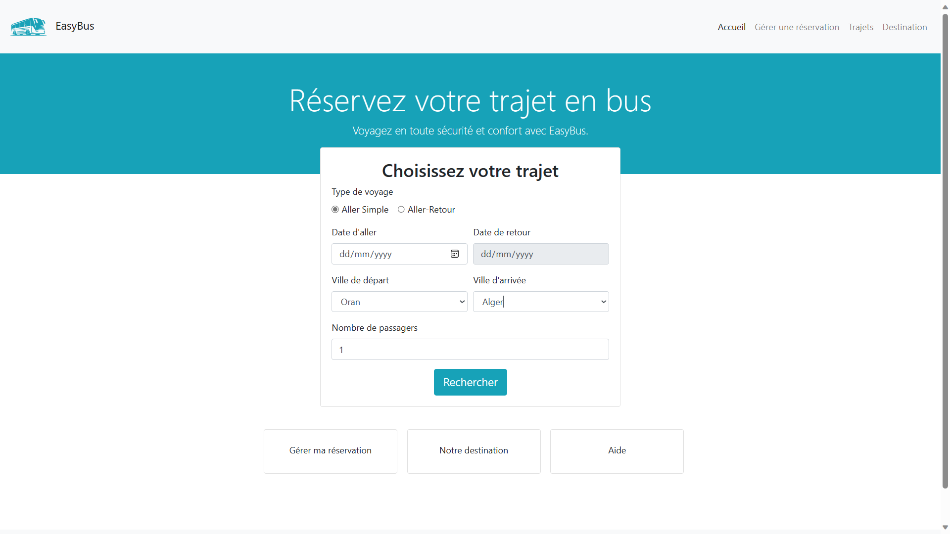 EasyBus Project Preview